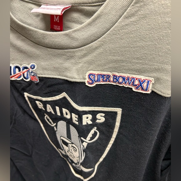 mitchell & ness oakland raiders long sleeve - Picture 2 of 2